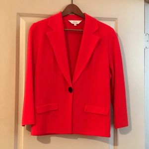 Misook Orange Knit Jacket